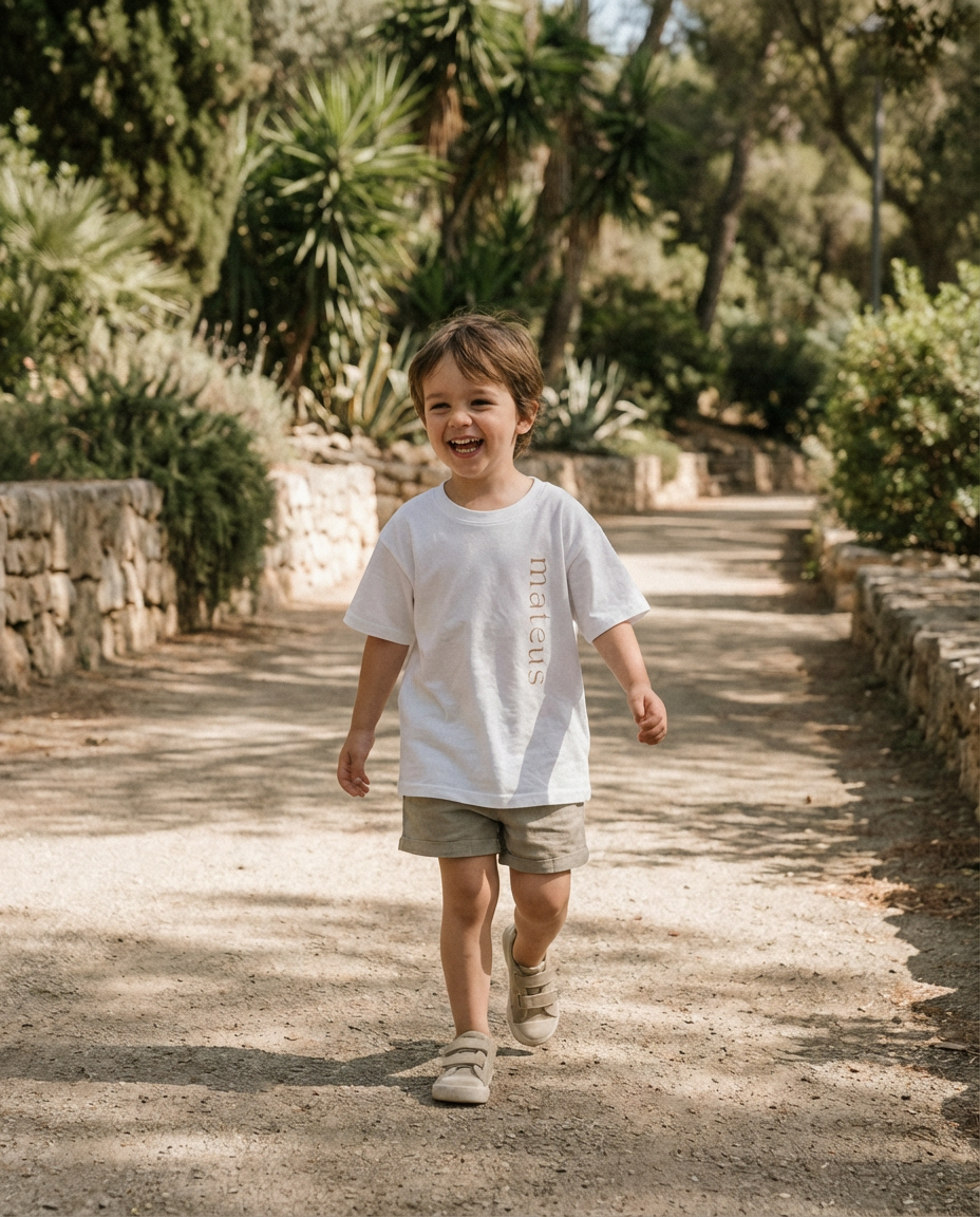 100% cotton Kids Basic tee