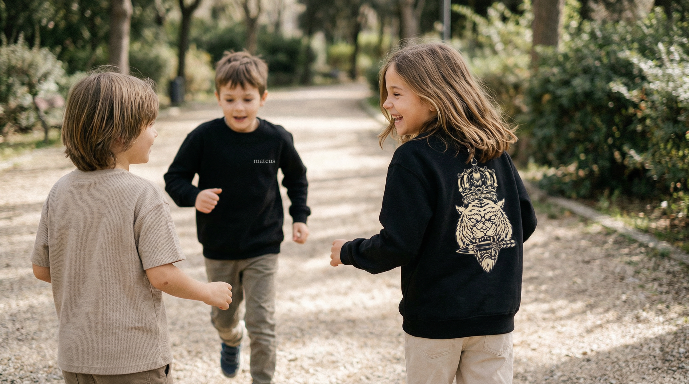 Youth crewneck sweatshirt