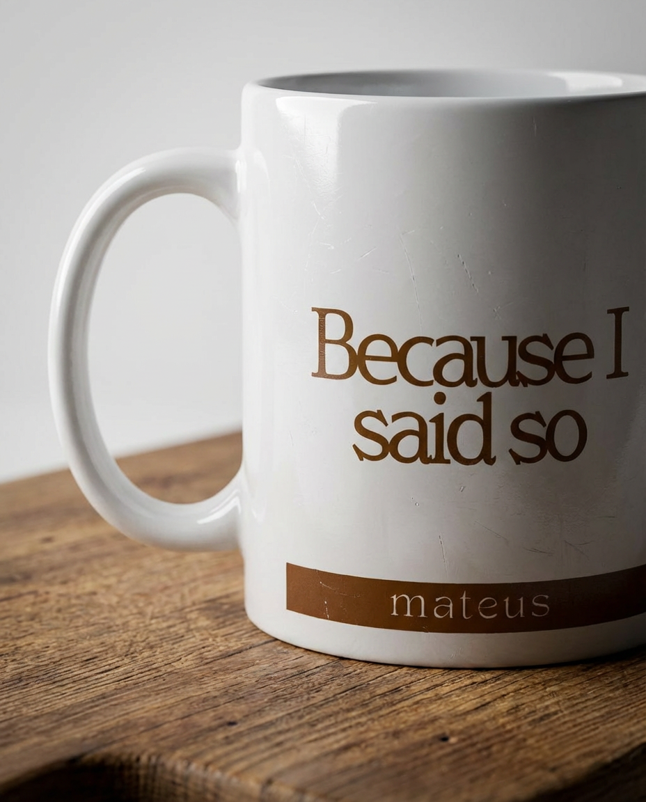 Because I said so 11 oz