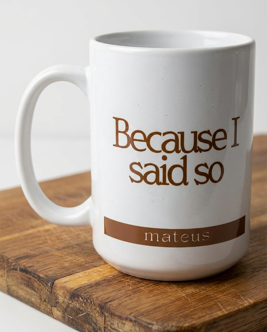 Because I said so 15 oz