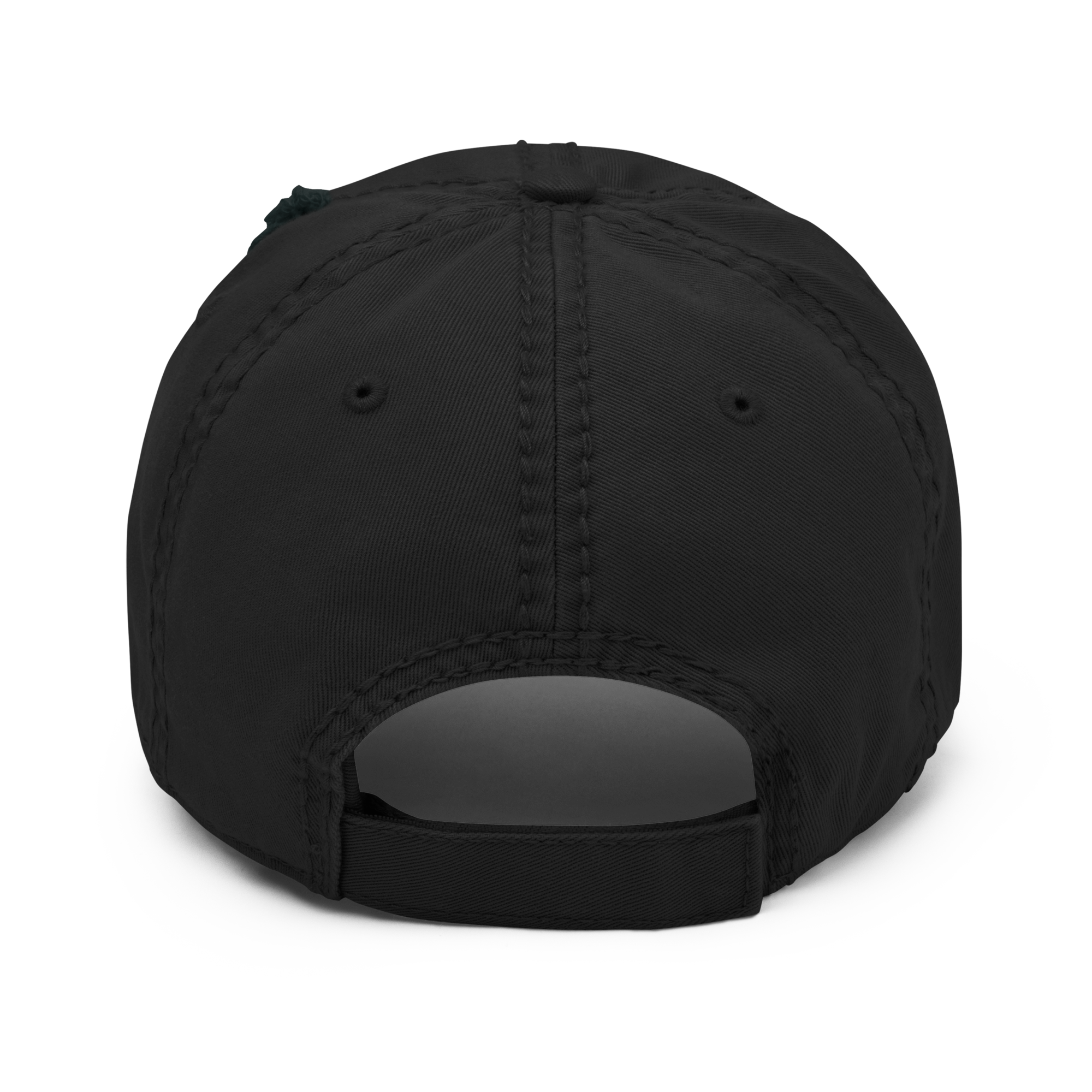 Distressed Dad Hat Black