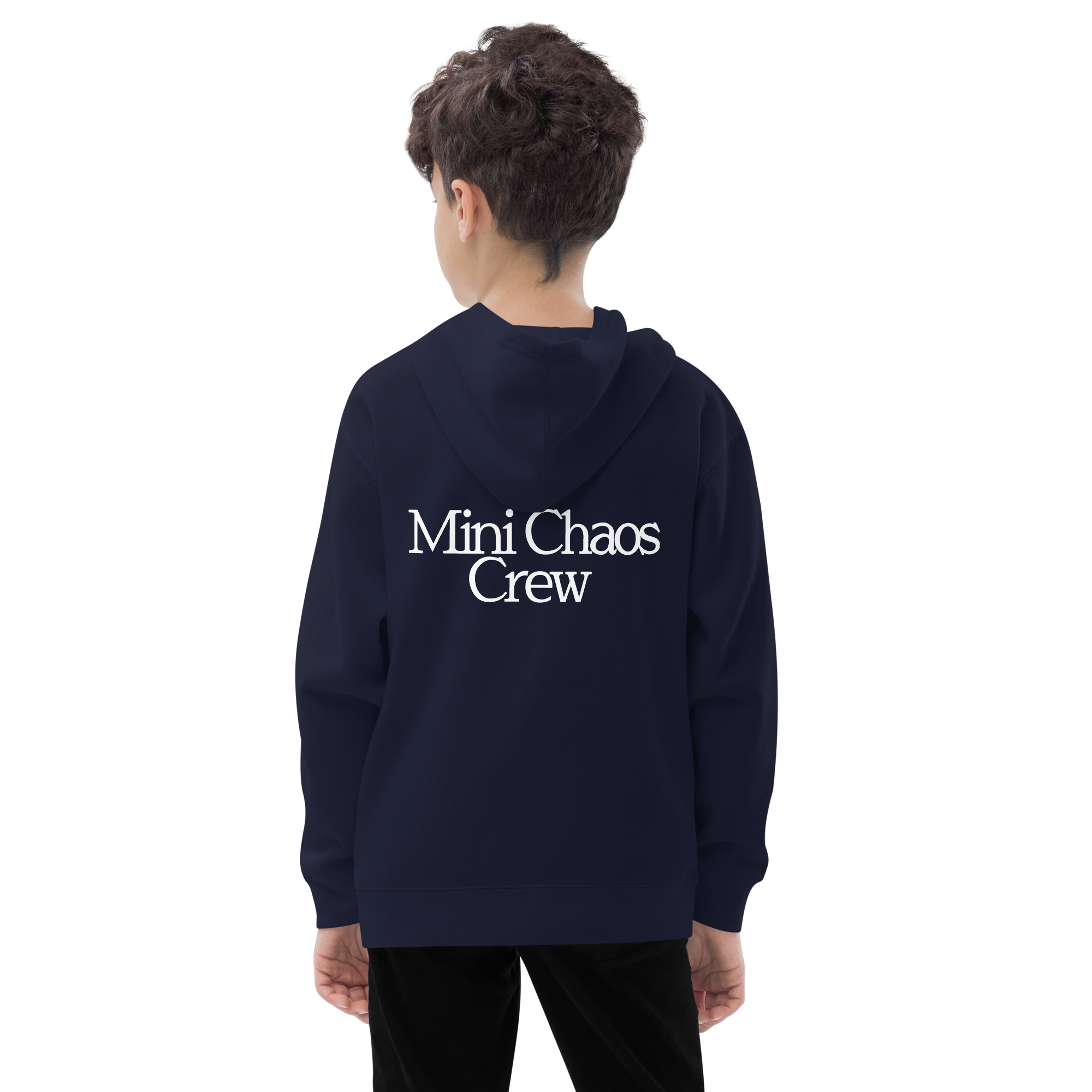 Kids Hoodie - Chaos Crew Black