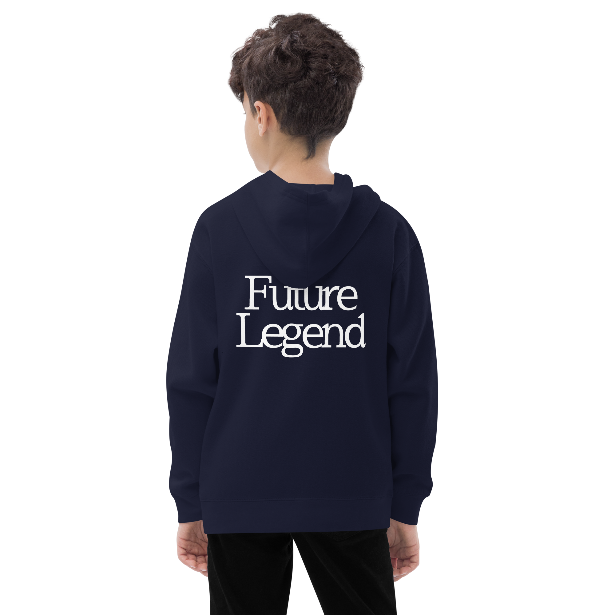 Kids Hoodie -Future Legends Black