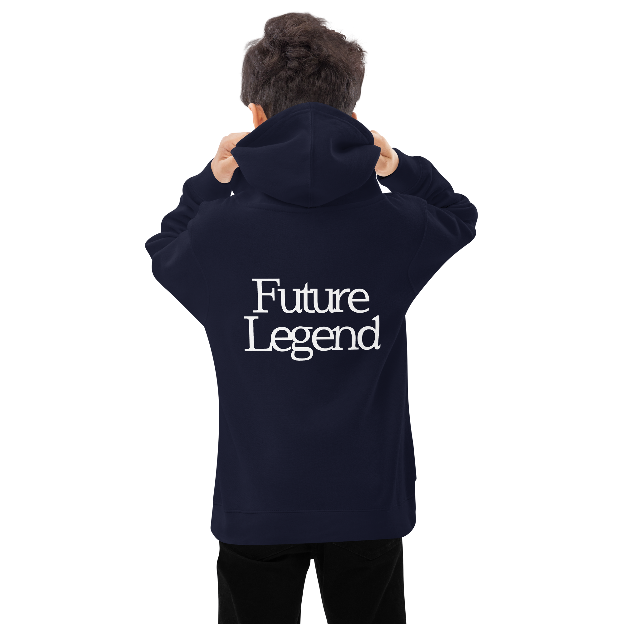 Kids Hoodie -Future Legends Black