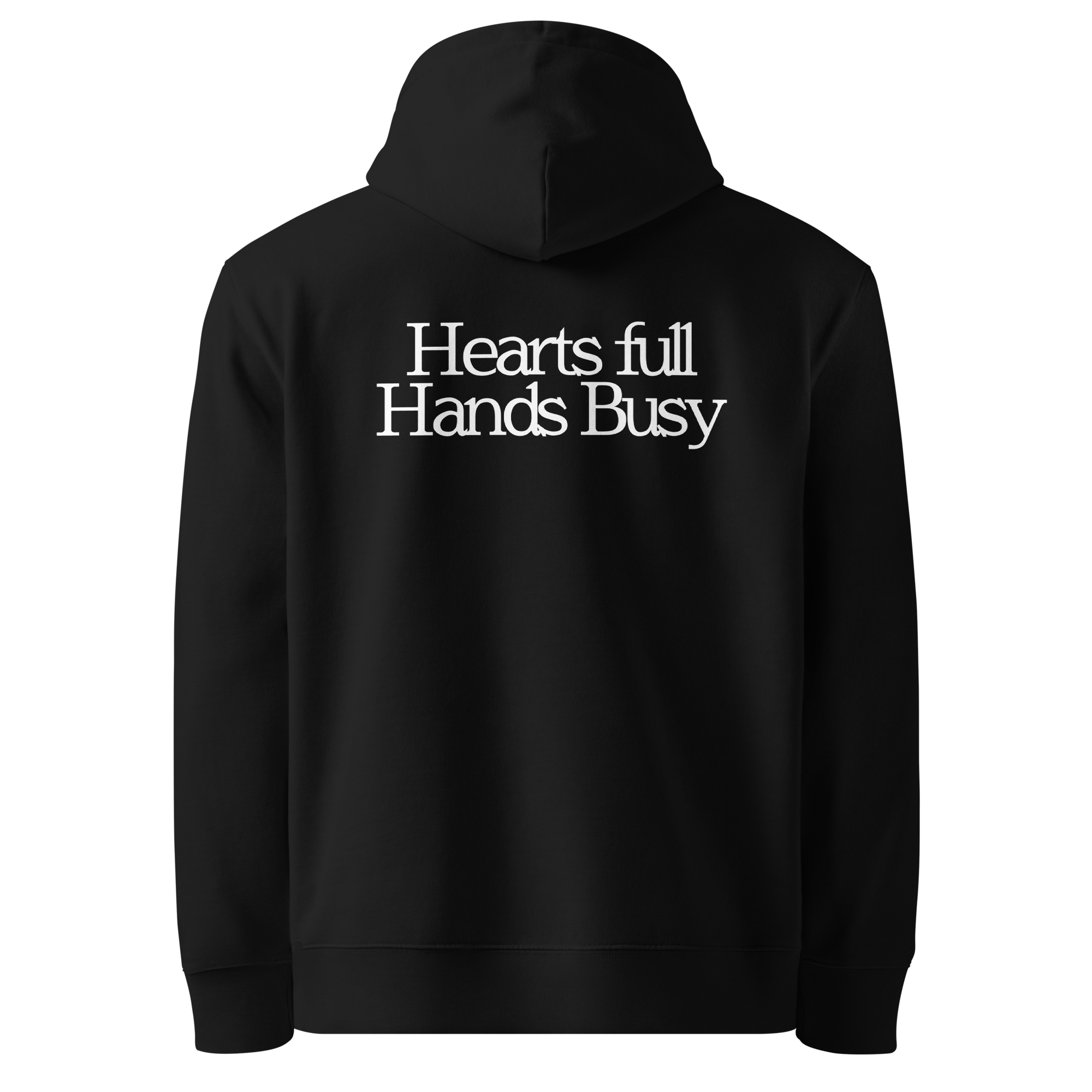 Hearts Full. Hands Busy Black