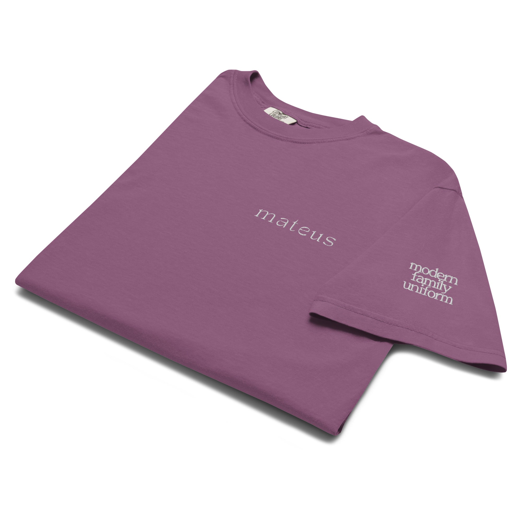 Unisex Heavyweight Basic T-shirt Berry
