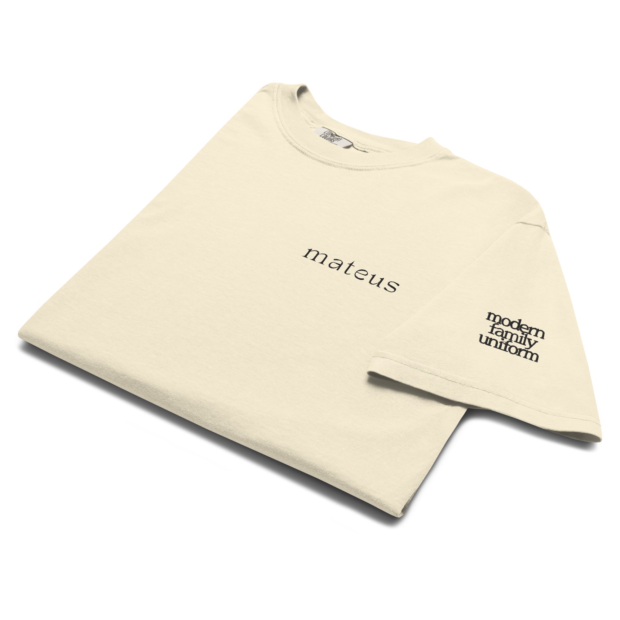 Unisex Heavyweight Basic T-shirt Ivory