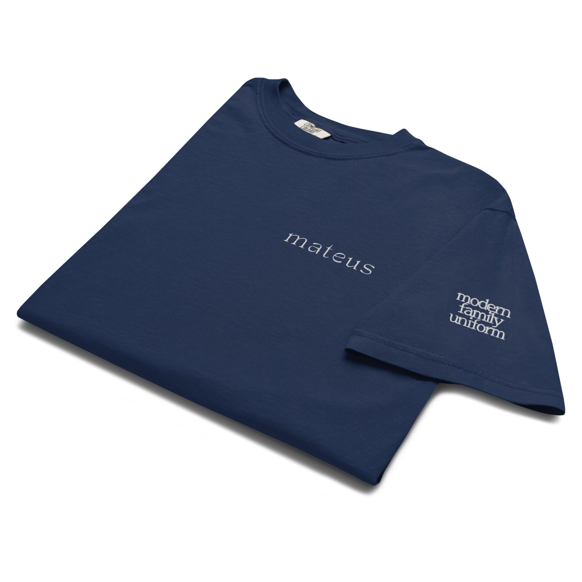 Unisex Heavyweight Basic T-shirt True Navy
