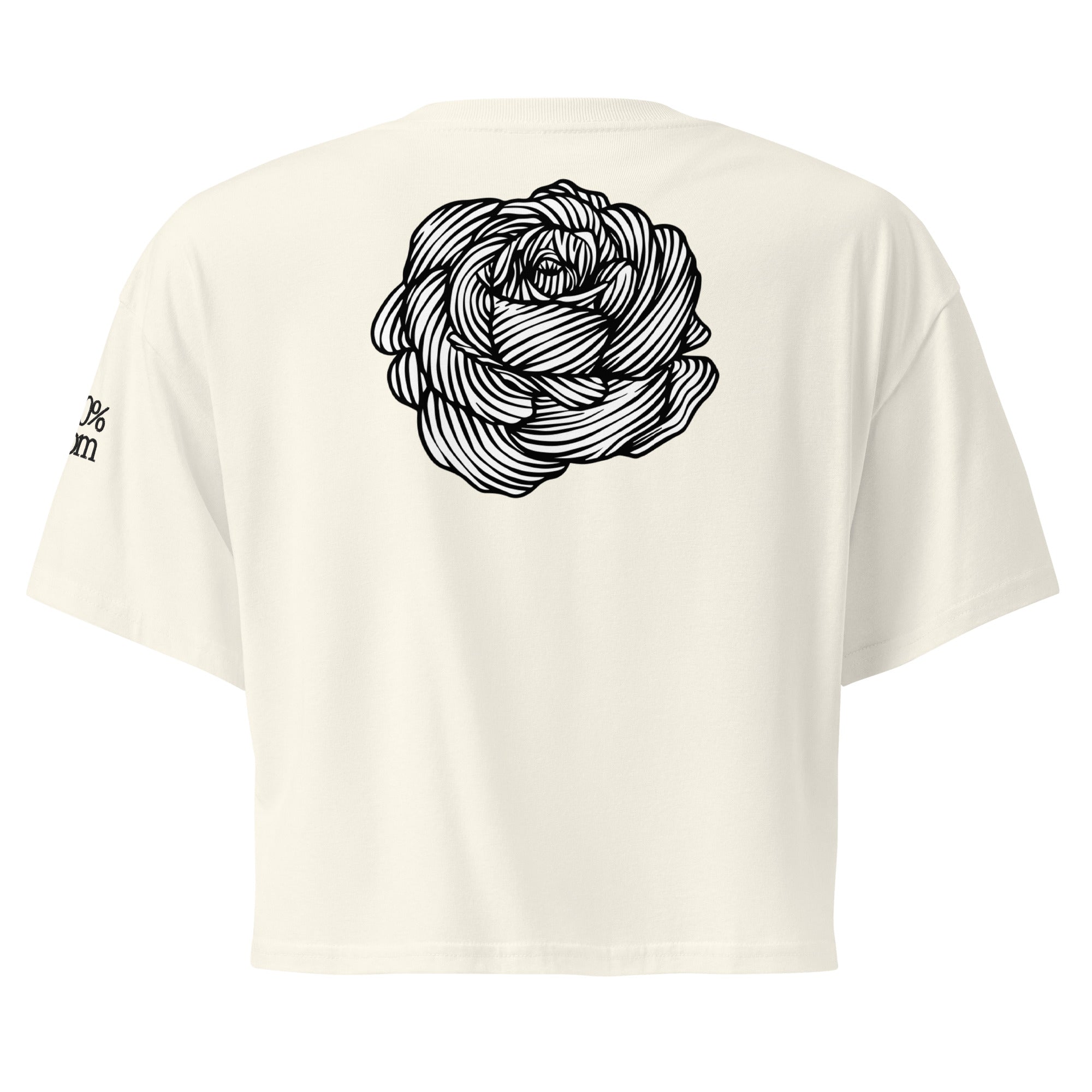 Women’s crop top Natural