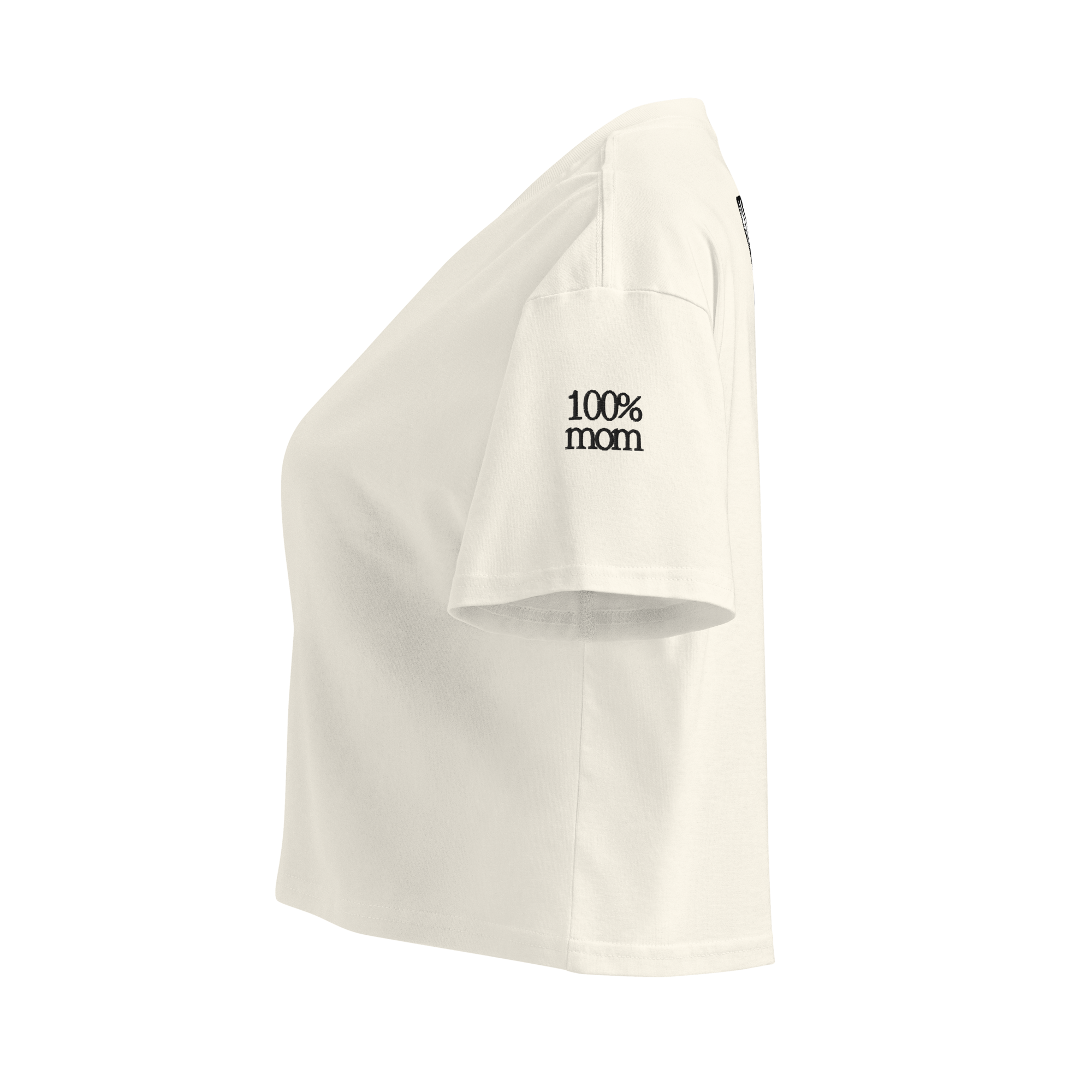 Women’s crop top Ecru