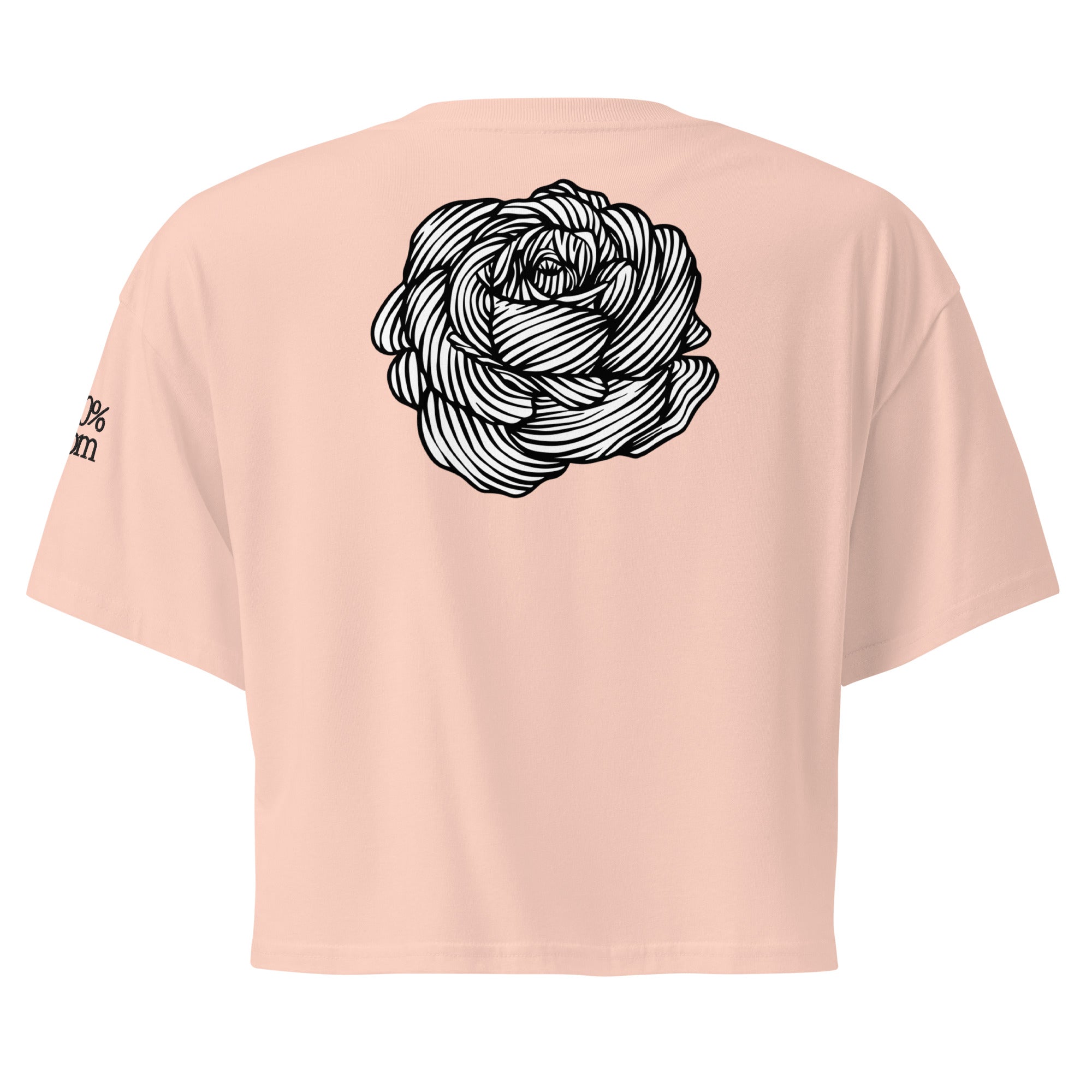 Women’s crop top Pale Pink