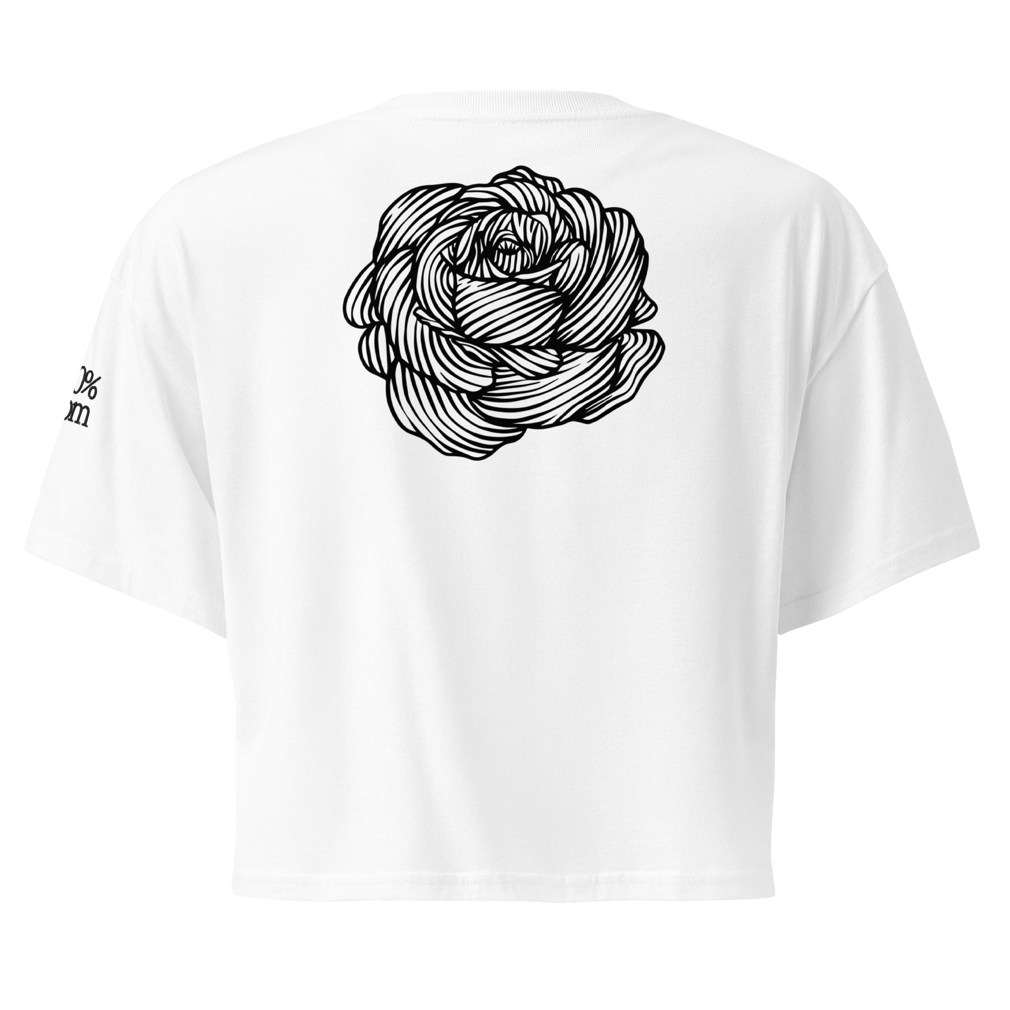 Women’s crop top White