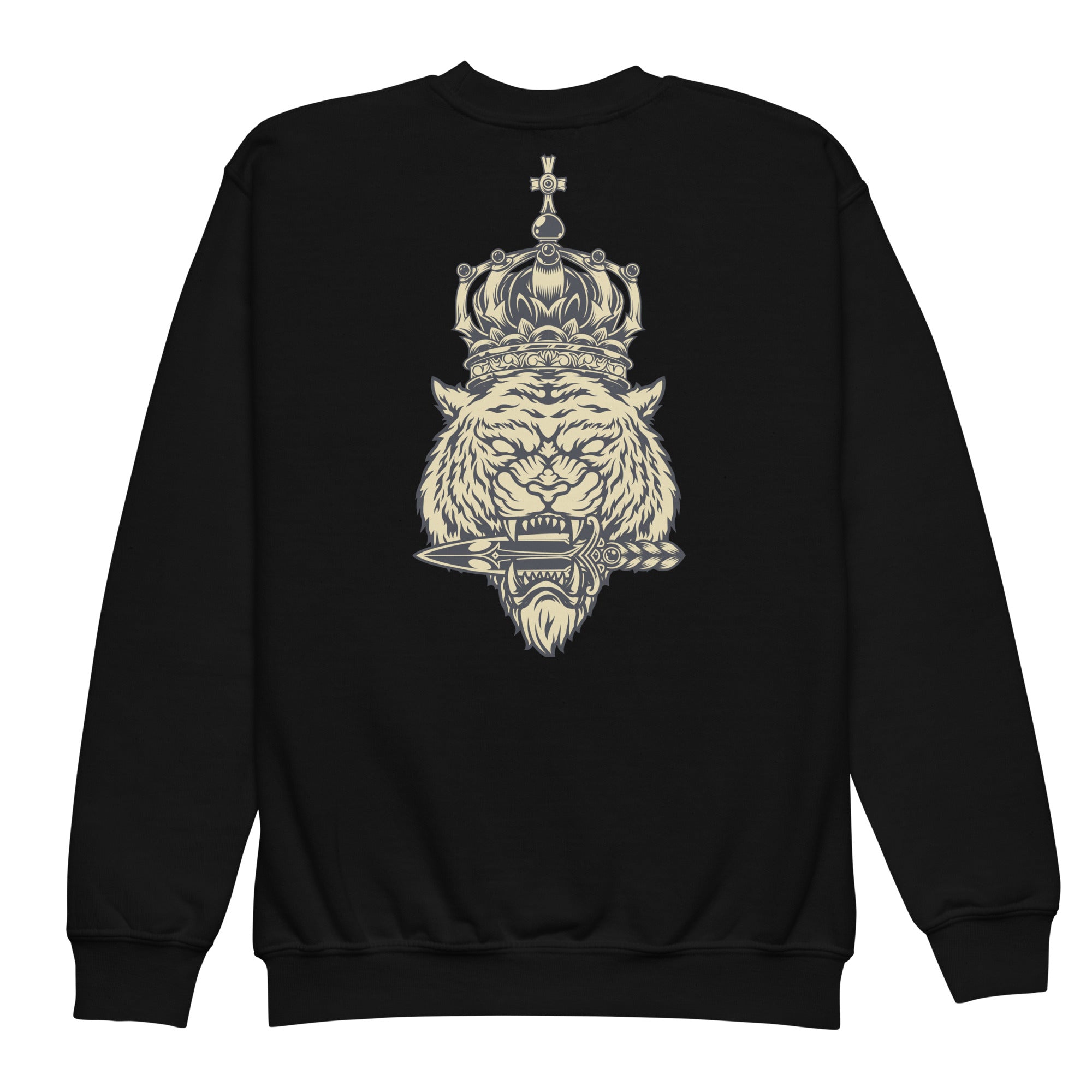 Youth crewneck sweatshirt Black